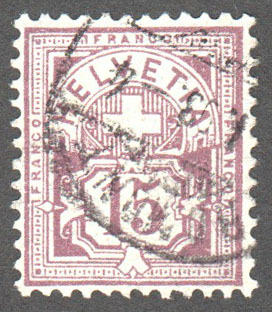 Switzerland Scott 76 Used - Click Image to Close